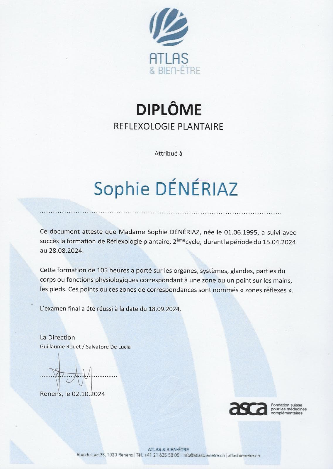 certification